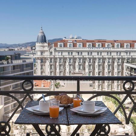 Palais Miramar Suite Art Modern - Derniere Etages Vue Mer - 75M De Confort - En Face Des Plages -Wifi - Clim Cannes Esterno foto