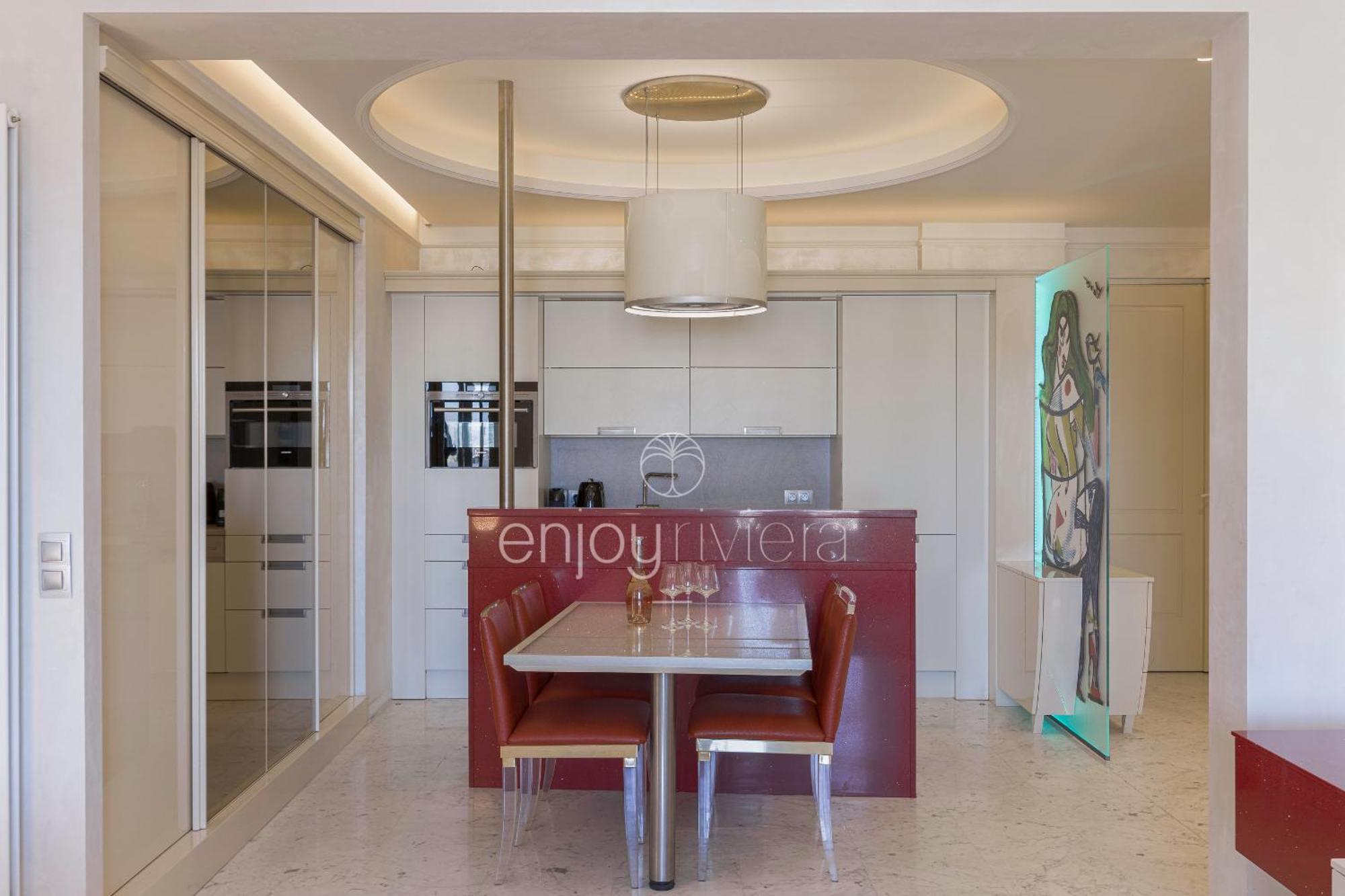Palais Miramar Suite Art Modern - Derniere Etages Vue Mer - 75M De Confort - En Face Des Plages -Wifi - Clim Cannes Esterno foto