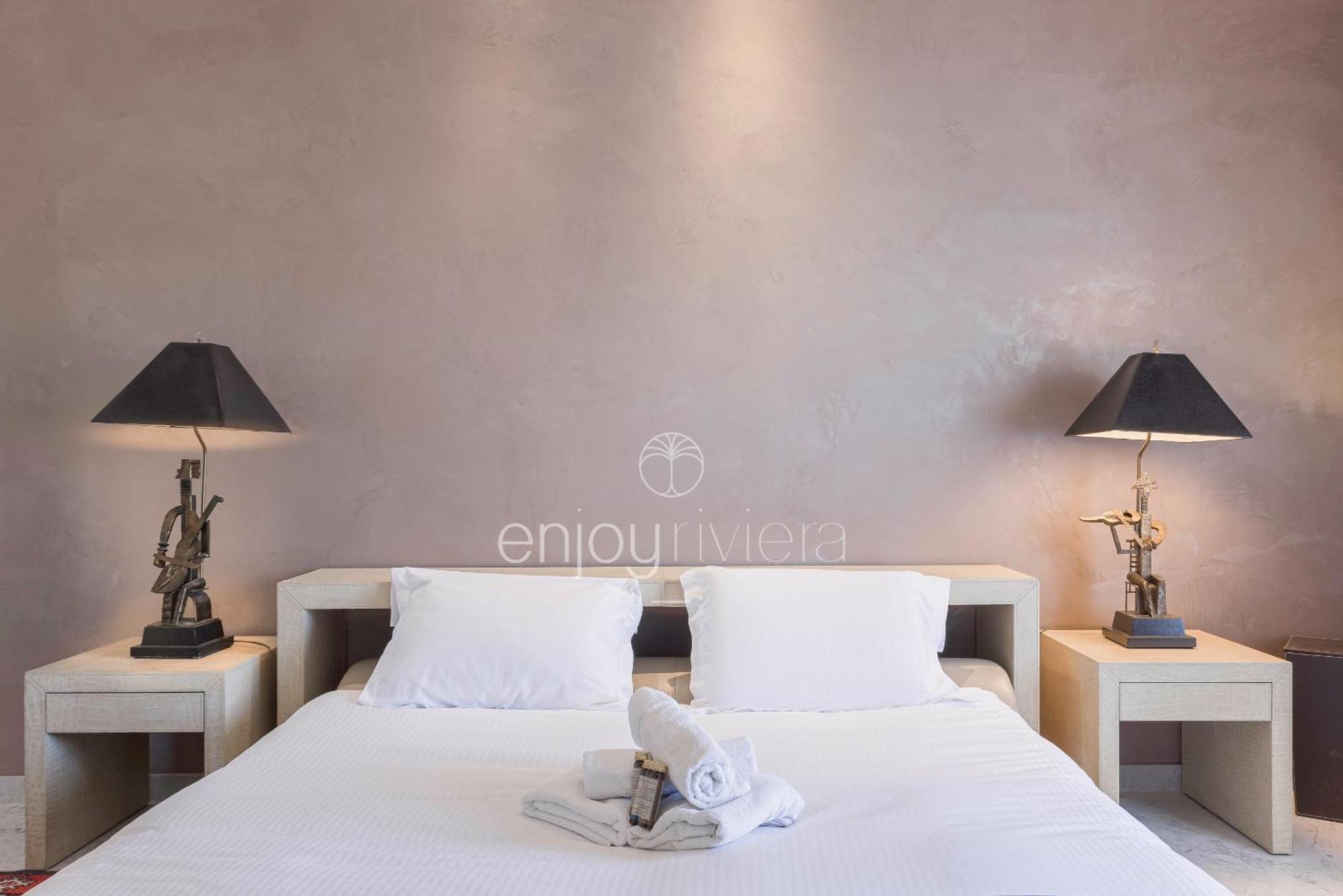 Palais Miramar Suite Art Modern - Derniere Etages Vue Mer - 75M De Confort - En Face Des Plages -Wifi - Clim Cannes Esterno foto